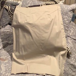Ann Taylor Khaki pencil skirt
